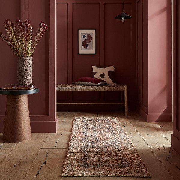 Dabīga toņa ar rokām darināts celiņa paklājs no džutas maisījuma 60x230 cm Miley – Flair Rugs-image-1