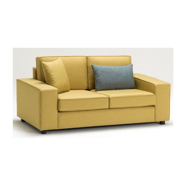 Dzeltens divvietīgs dīvāns Balcab Home Dotī