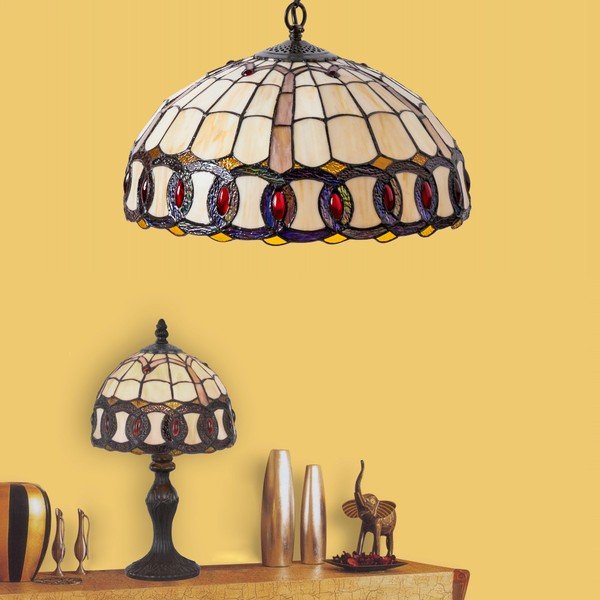 Galda lampa SULION Tiffany Color-image-1