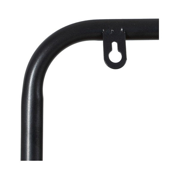 Dabīga toņa gumijkoka masīvkoka sienas plaukts 120 cm – Ixia-image-3