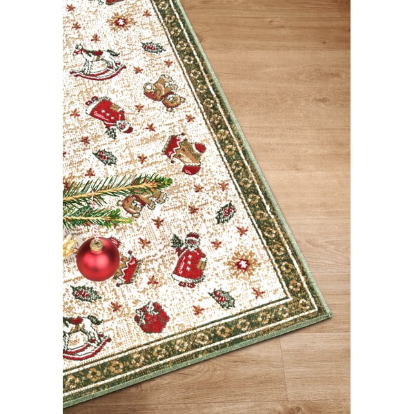 Zaļš paklājs ar Ziemassvētku motīvu no kokvilnas maisījuma 50x80 cm Toy's Delight Green Christmas – Villeroy&Boch-image-2