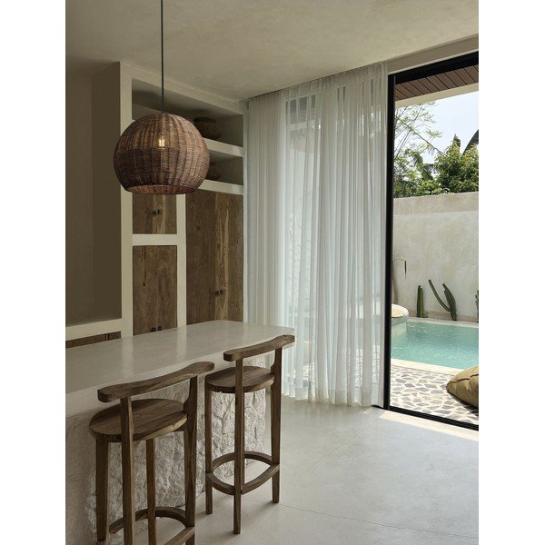 Dabīga toņa rotangpalmas piekaramā lampa ø 39 cm Rielo – Nova Luce-image-2