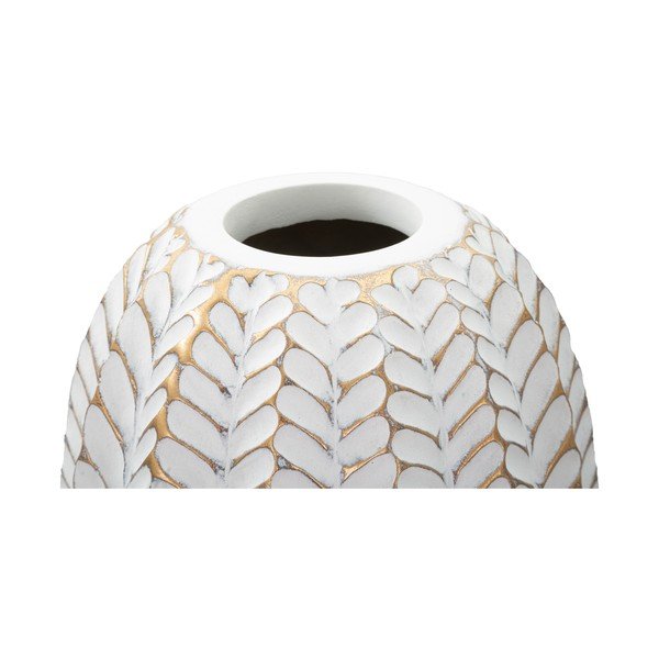 Balta polirezīna vāze (augstums 67 cm) Resina – Mauro Ferretti-image-3