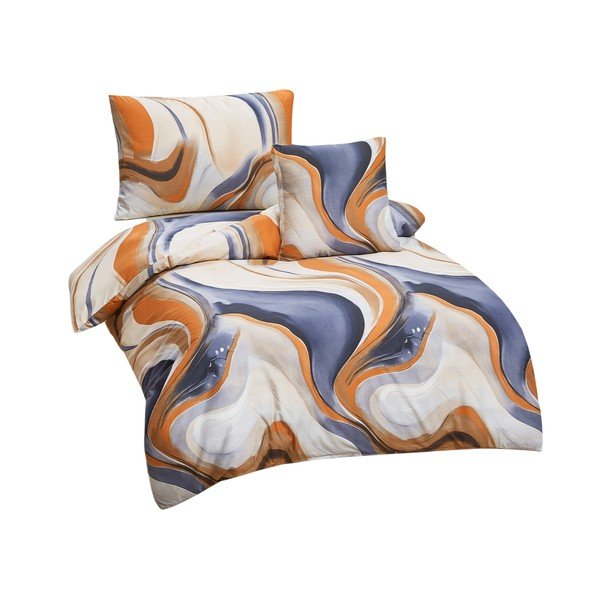 Vienguļamā gultas veļa no mikrosatīna 140x200 cm Gonzalo – My House