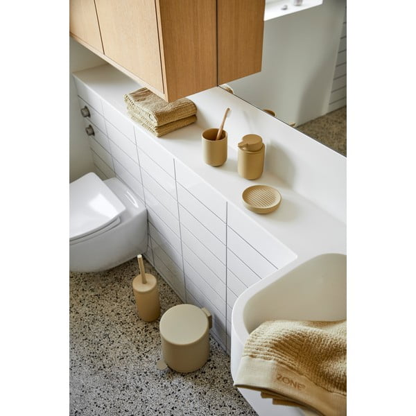 Smilškrāsas porcelāna ziepju trauks Zone Ume-image-4