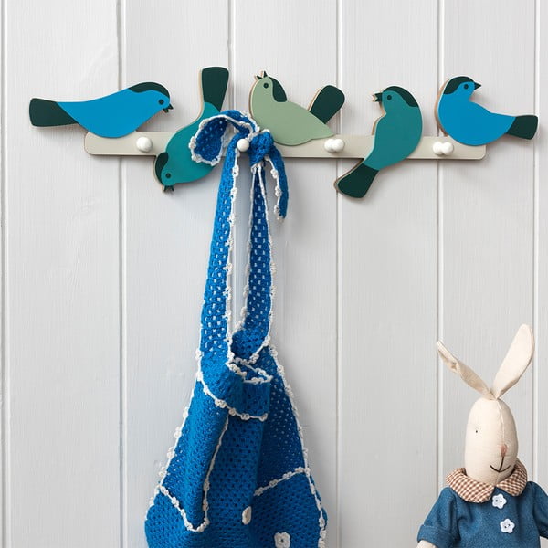 Zils sienas pakaramais Garden Bird – Rex London-image-2