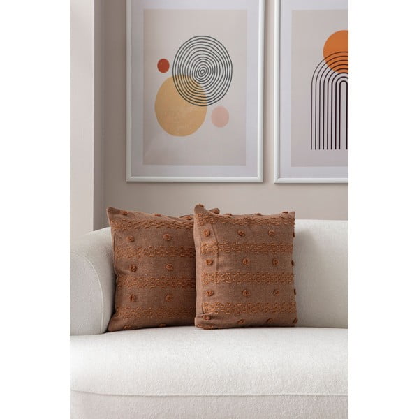 Spilvendrānas (2 gab.) 43x43 cm Tuffet – Mioli Decor-image-3