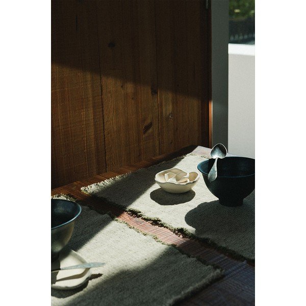 Kokvilnas galda paliktņi (2 gab.) 38x50 cm Handloom – Lorena Canals-image-1