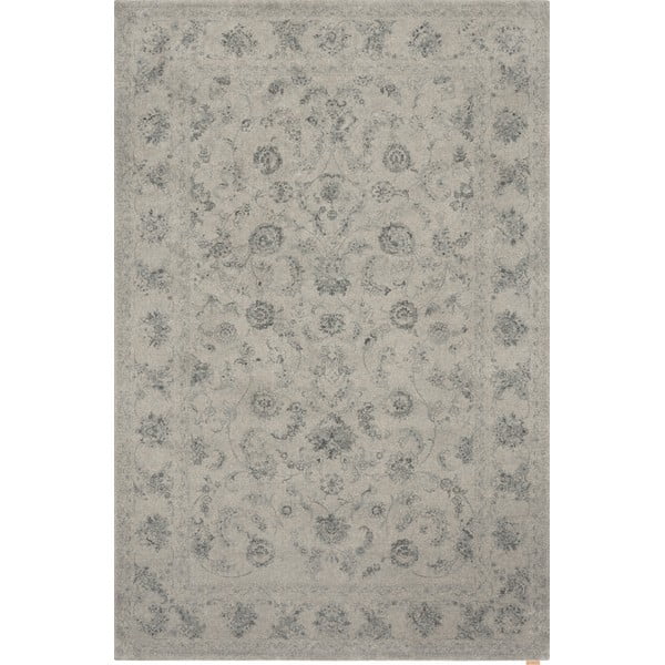 Bēšs vilnas paklājs 170x240 cm Calisia Vintage Flora – Agnella