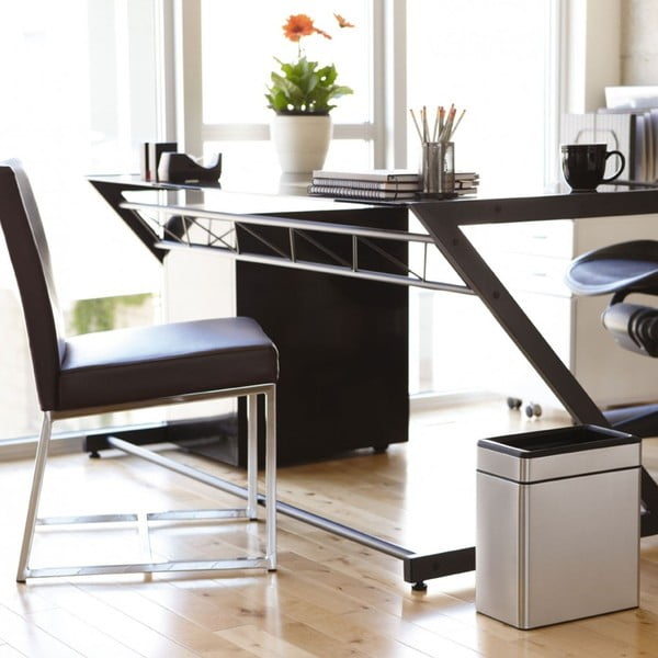 Nerūsējošā tērauda atkritumu tvertne 10 l – simplehuman-image-1