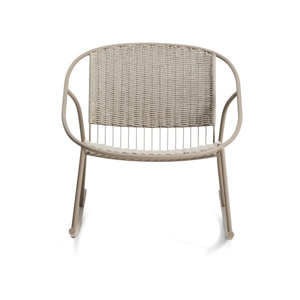 Pelēkbrūns dārza atpūtas krēsls Atrani – Kave Home-image-4