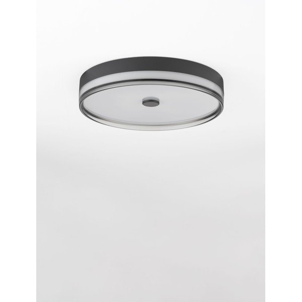 Matēti melna tērauda LED griestu lampa ar regulējamu spilgtumu Helios – Nova Luce-image-3