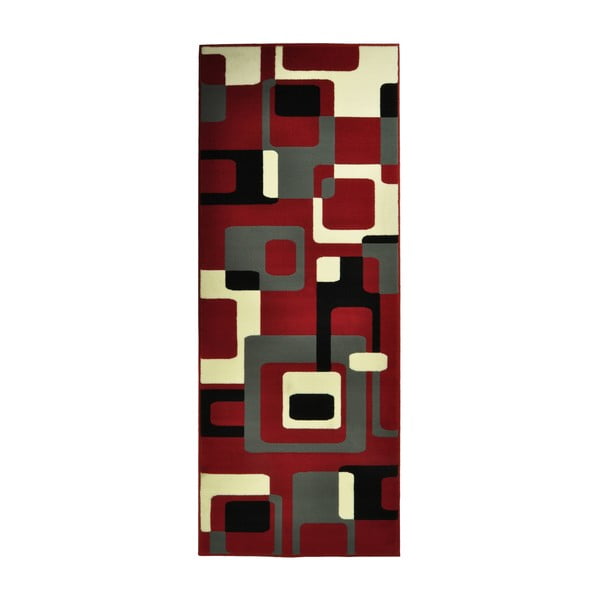 Sarkans paklājs Hanse Home Hamla Retro, 80 x 300 cm