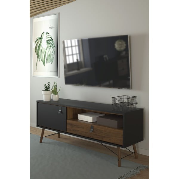 Melns TV galdiņš Tvilum Ry-image-1