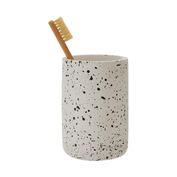 Krēmkrāsas betona trauks zobu birstei Mozie – Premier Housewares-image-2