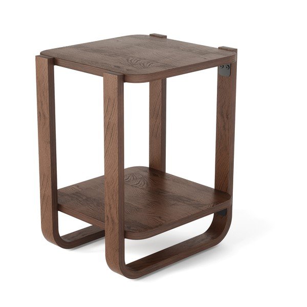 Sānu galdiņš no eikalipta koka 38x42 cm Bellwood – Umbra-image-3