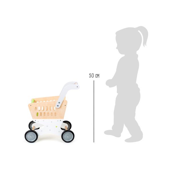 Bērnu koka iepirkumu grozs Legler Shopping-image-4