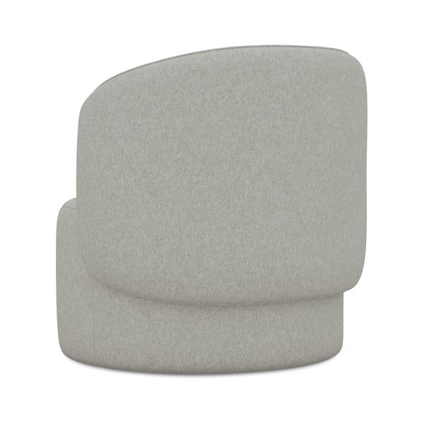 Gaiši pelēks atpūtas krēsls Ipo – Makamii-image-3