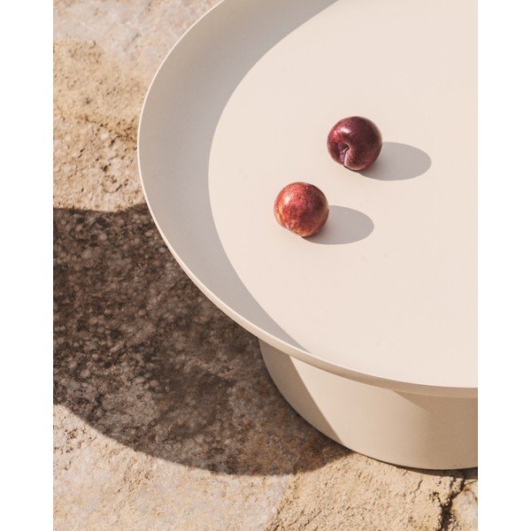 Metāla apaļš dārza kafijas galdiņš ø 70 cm Arcola – Kave Home-image-3