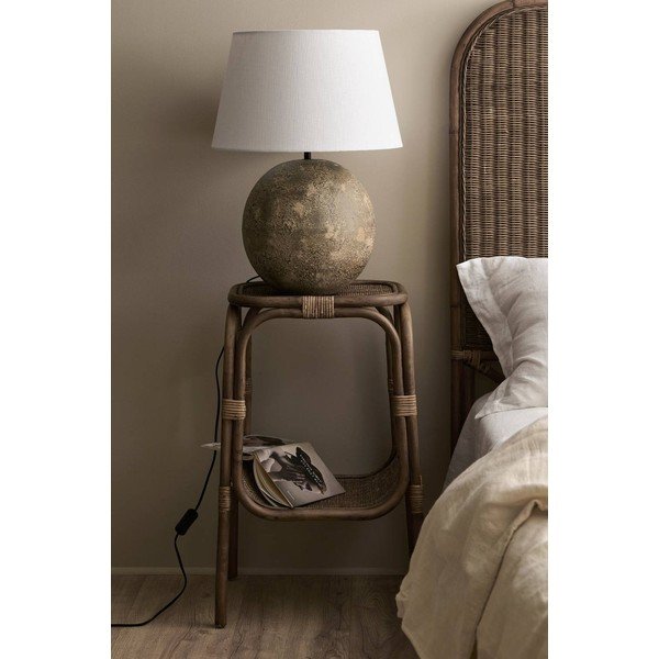 Rotangpalmas apaļš sānu galdiņš ø 41 cm Magnolia – Ellos Home-image-2