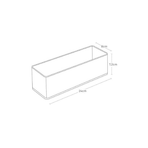 Plastmasas atvilktnes organizatori (2 gab.) Tower – YAMAZAKI-image-4