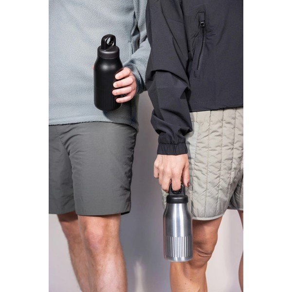 Sudraba krāsas nerūsējošā tērauda termopudele 500 ml Truls – Sagaform-image-1