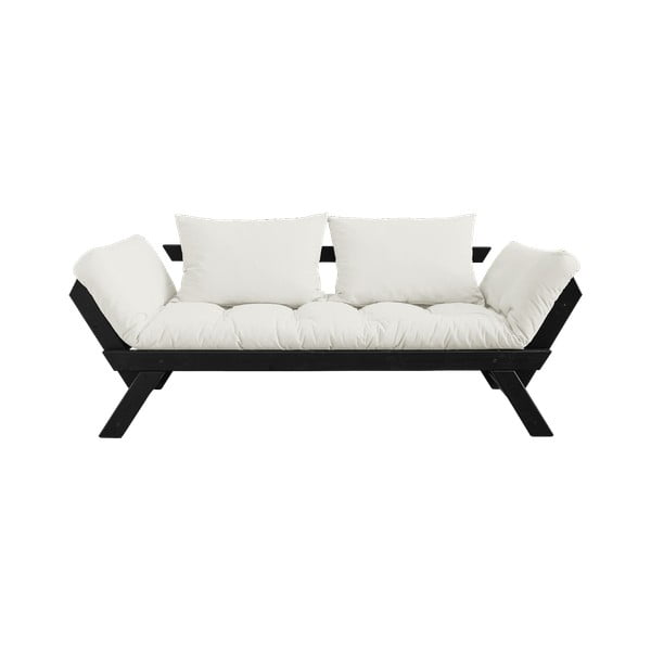 Izvelkamais dīvāns Karup Design Bebop Black/Creamy