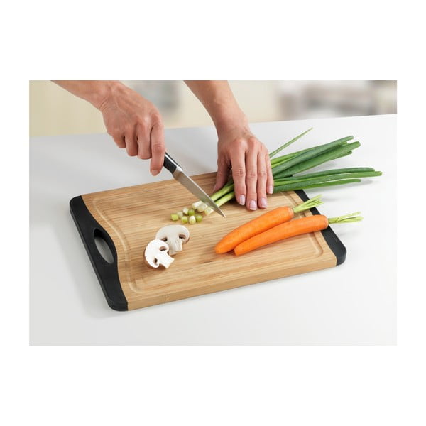 Neslīdošs griešanas dēlītis no bambusa Wenko, 33 x 23 cm-image-2