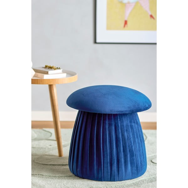 Tumši zils pufs Roberta – Bloomingville-image-2