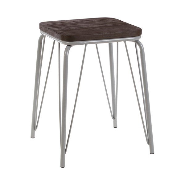 Pelēks/tumša dabīga toņa gobas masīvkoka ķeblis District – Premier Housewares