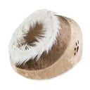 Bēša plīša būdas veida gulta kaķiem 35x26 cm Trixie Minou – Plaček Pet Products
