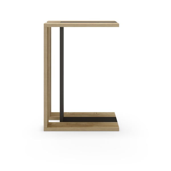 Sānu galdiņš ar ozolkoka imitāciju 40x30 cm Macha – Marckeric-image-3