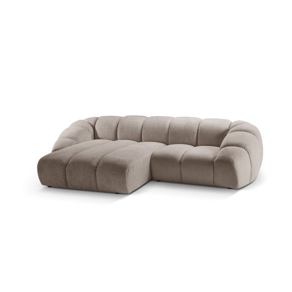 Bēšs stūra dīvāns (ar kreiso stūri) Diana – Micadoni -image-2