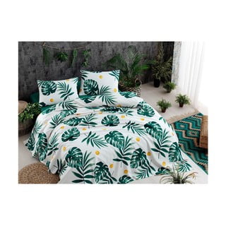 Divguļamās gultas kokvilnas pārklājs Russno Jungle, 200 x 235 cm
