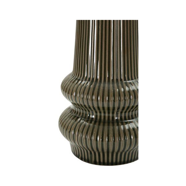 Haki/krēmkrāsas keramikas galda lampa ar auduma abažūru (augstums 41,5 cm) Harmony – Mauro Ferretti-image-2