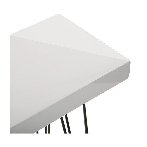 Balts koka galds Versa Dallas, 110 x 25 cm-image-4