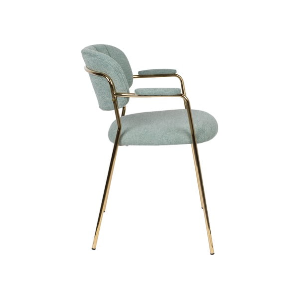 Gaiši zaļi pusdienu krēsli (2 gab.) Jolien – White Label-image-3