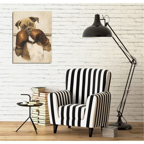 Sienas glezna uz audekla Boxer, 30 x 40 cm-image-1