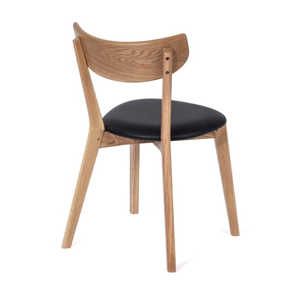 Ozolkoka ēdamistabas krēsls ar melnu sēdekli Arch – Bonami Selection-image-1