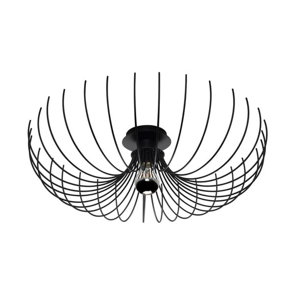 Melna piekaramā lampa ø 56 cm Opilio – Squid Lighting