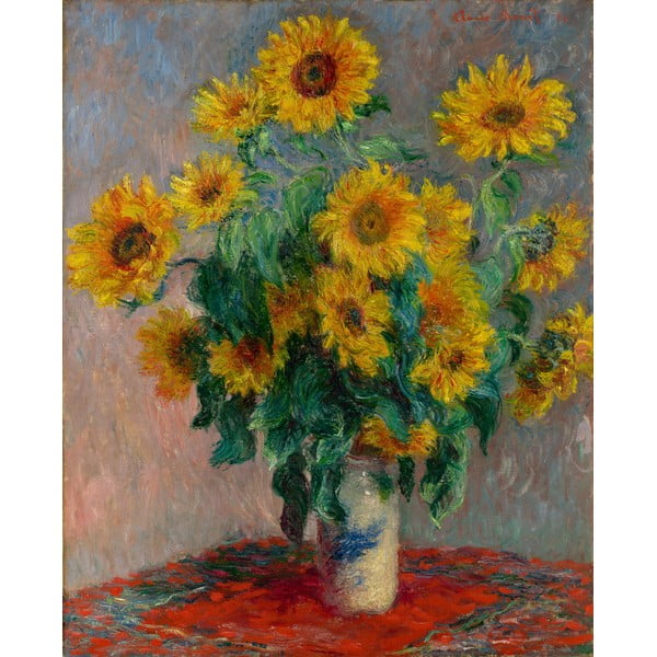Gleznas reprodukcija 40x50 cm Bouquet of Sunflowers – Fedkolor