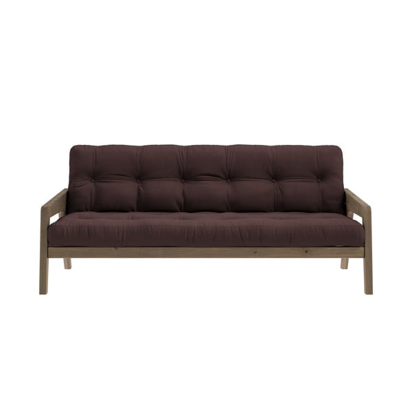 Brūns dīvāns 204 cm Grab – Karup Design