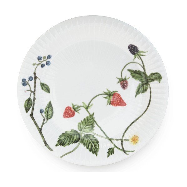 Balts deserta porcelāna šķīvis ø 22 cm Hammershøi Summer – Kähler Design