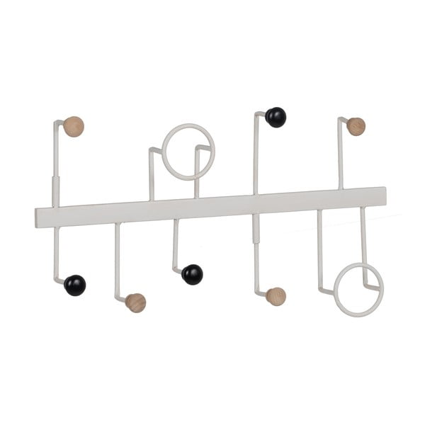 Balts metāla sienas pakaramais – Ixia-image-1