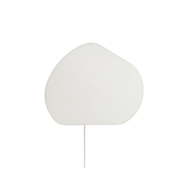 Krēmkrāsas lina sienas lampa ar vadu Elvie – Jotex