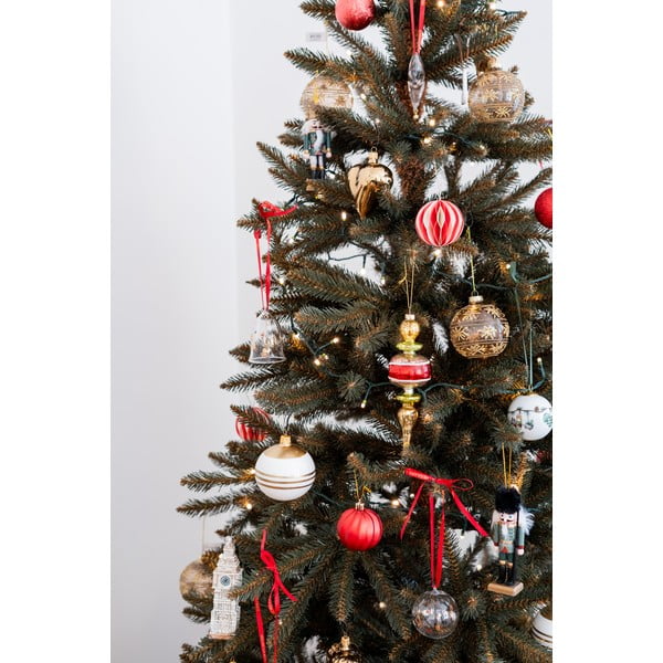 Stikla Ziemassvētku eglītes rotājums Bharati – Bloomingville-image-4