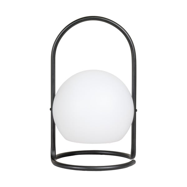 Melna LED galda lampa (augstums 31 cm) Cliff – House Nordic