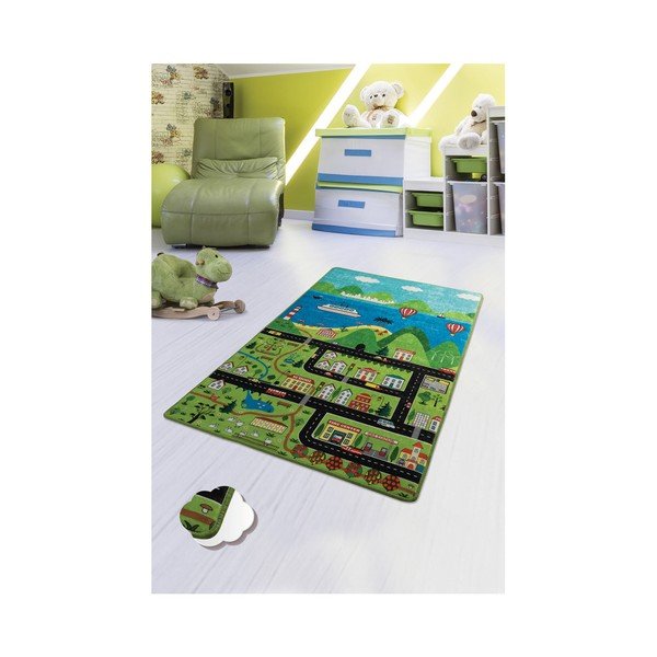 Bērnu paklājs Happy City, 140 x 190 cm-image-1