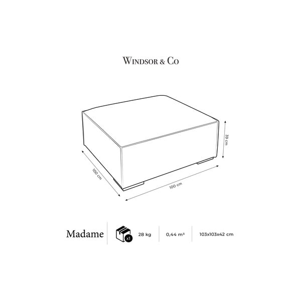 Kāju soliņš Madame – Windsor & Co Sofas-image-3