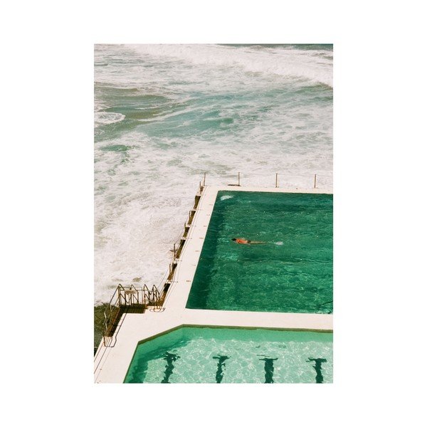 Plakāts 30x40 cm Bondi Icebergs – Anna Pihan – The Poster Club